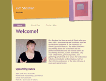 Tablet Screenshot of kimsheahan.com